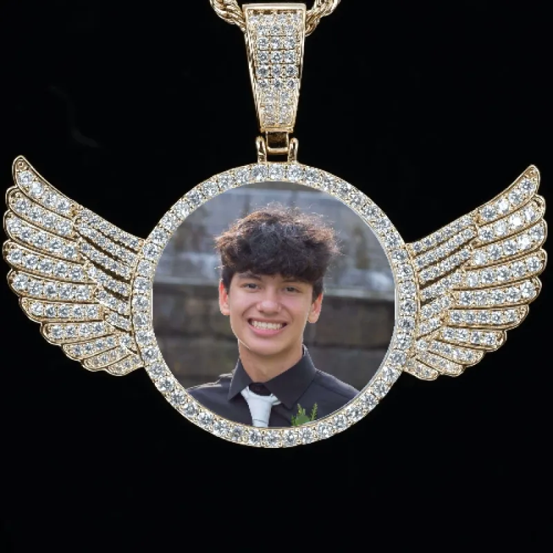 CUSTOM PICTURE PENDANT STYLE-4 sold by The GUU Shop