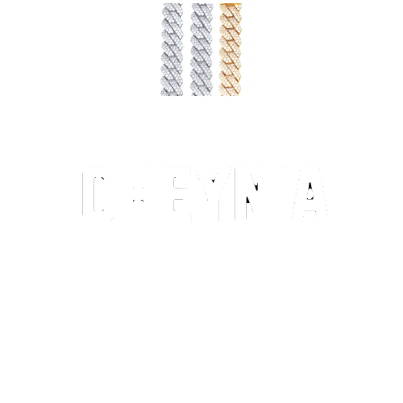 Custom Letters Baguette Two Layer Necklace made by The GUU Shop