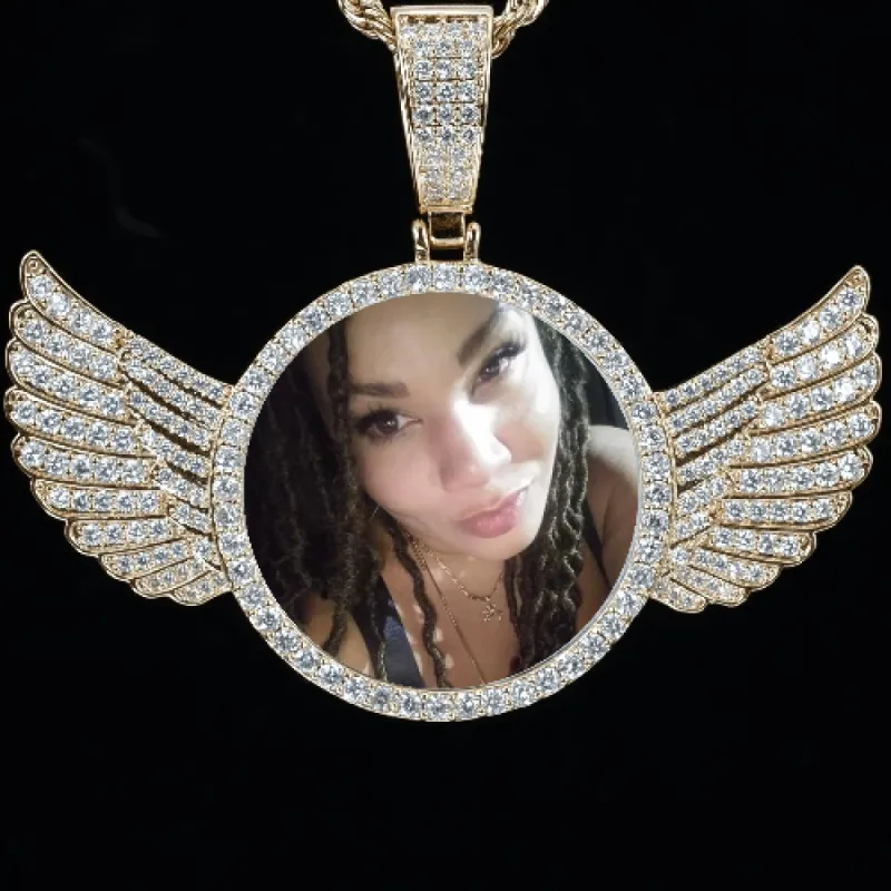 CUSTOM PICTURE PENDANT STYLE-4 sold by The GUU Shop