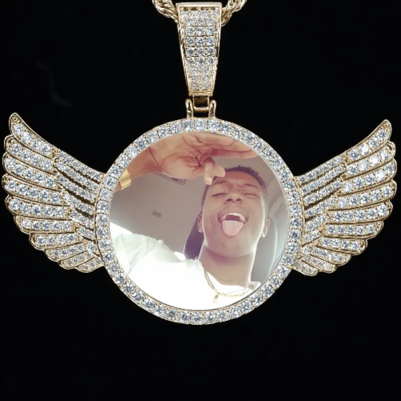 CUSTOM PICTURE PENDANT STYLE-4 sold by The GUU Shop