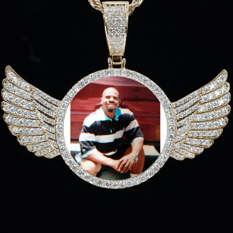 CUSTOM PICTURE PENDANT STYLE-4 sold by The GUU Shop