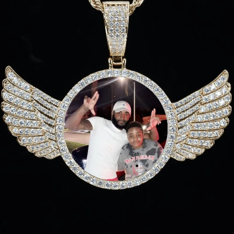 CUSTOM PICTURE PENDANT STYLE-4 sold by The GUU Shop