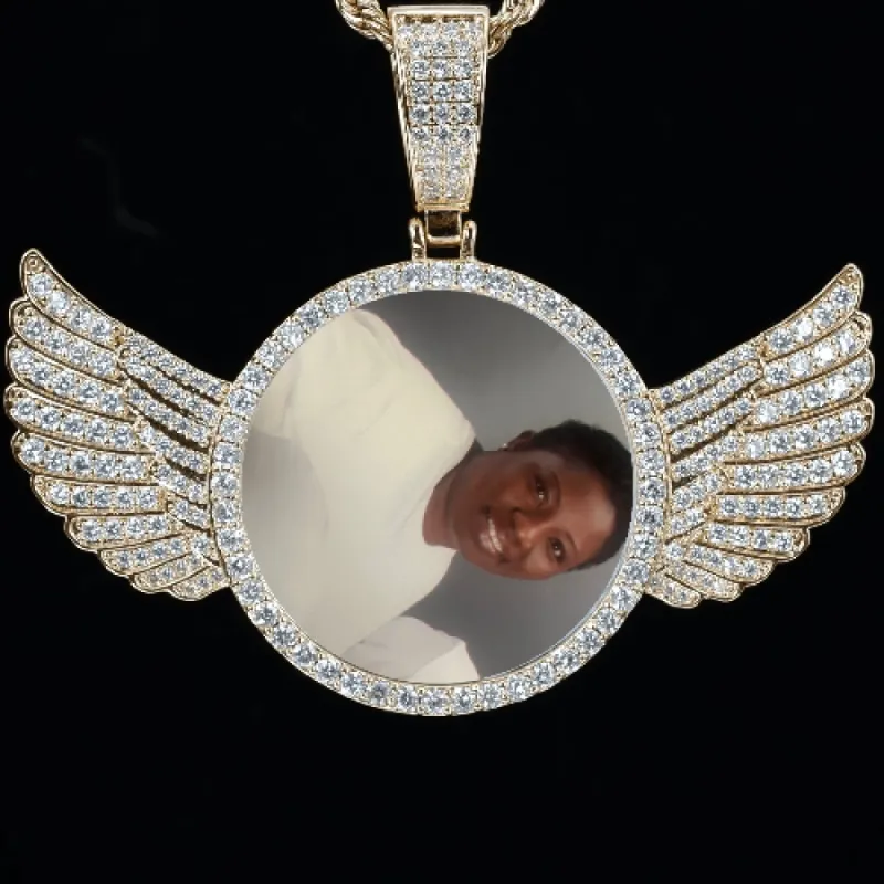 CUSTOM PICTURE PENDANT STYLE-4 sold by The GUU Shop