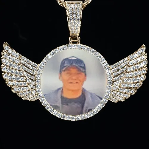 CUSTOM PICTURE PENDANT STYLE-4 sold by The GUU Shop