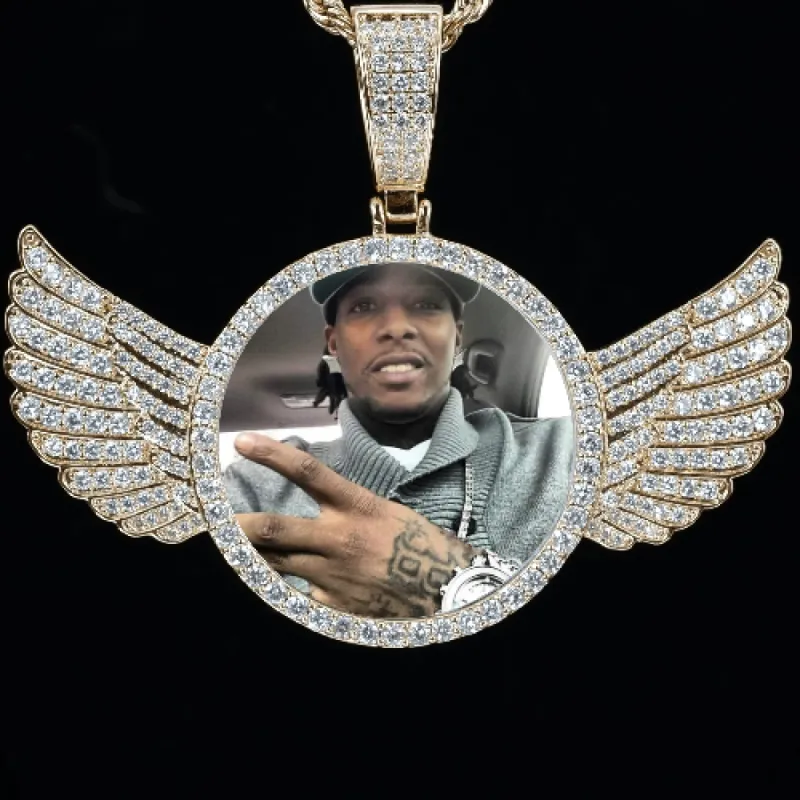 CUSTOM PICTURE PENDANT STYLE-4 sold by The GUU Shop