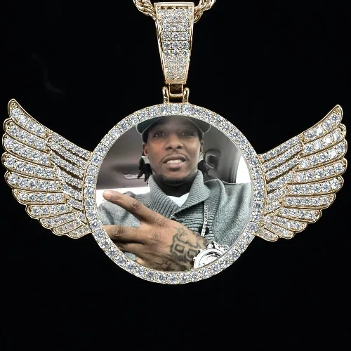 CUSTOM PICTURE PENDANT STYLE-4 sold by The GUU Shop