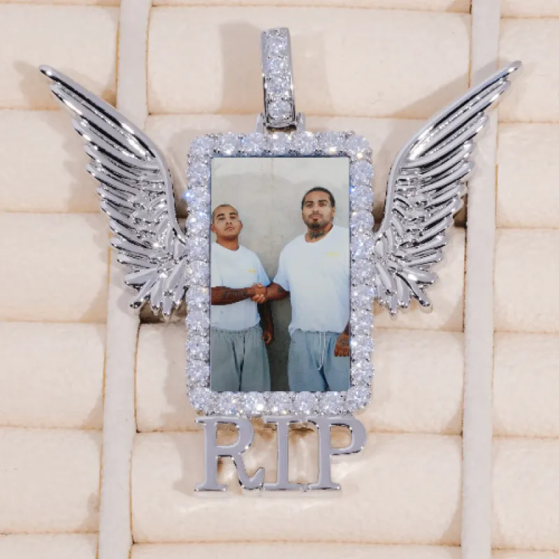 RIP WING 3D CUSTOM PICTURE PENDANT made by The GUU Shop