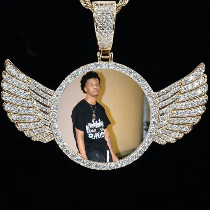 CUSTOM PICTURE PENDANT STYLE-4 sold by The GUU Shop