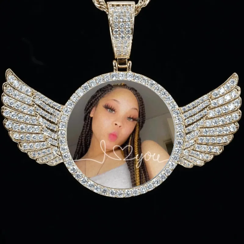 CUSTOM PICTURE PENDANT STYLE-4 sold by The GUU Shop