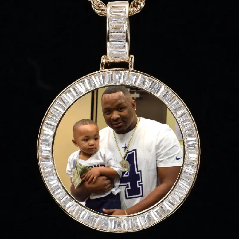 CUSTOM PICTURE PENDANT STYLE-2 sold by The GUU Shop