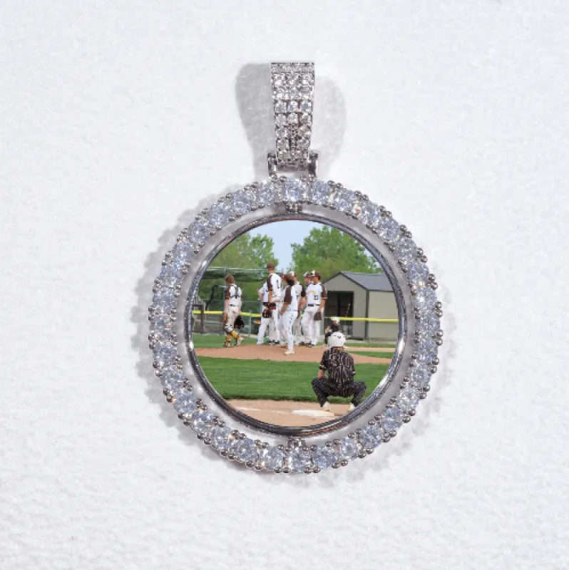 3D Spinning 2-Faced Custom Picture Pendant sold by The GUU Shop