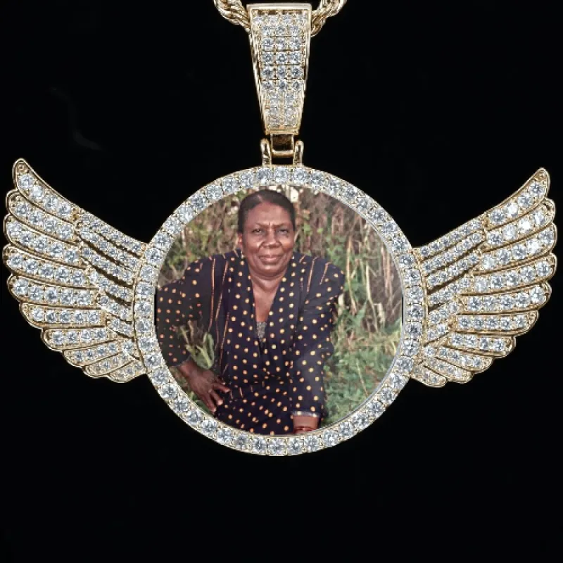 CUSTOM PICTURE PENDANT STYLE-4 sold by The GUU Shop