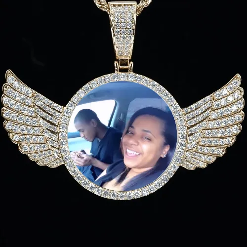 CUSTOM PICTURE PENDANT STYLE-4 sold by The GUU Shop