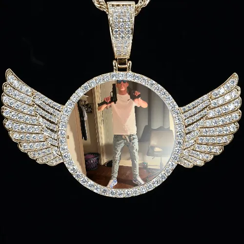 CUSTOM PICTURE PENDANT STYLE-4 sold by The GUU Shop