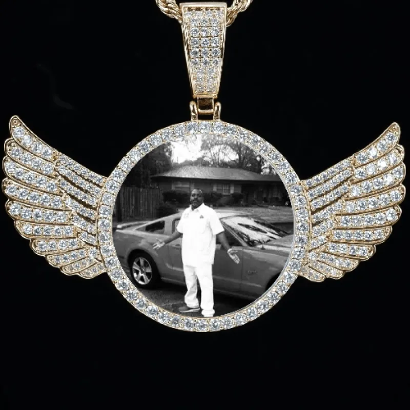 CUSTOM PICTURE PENDANT STYLE-4 sold by The GUU Shop