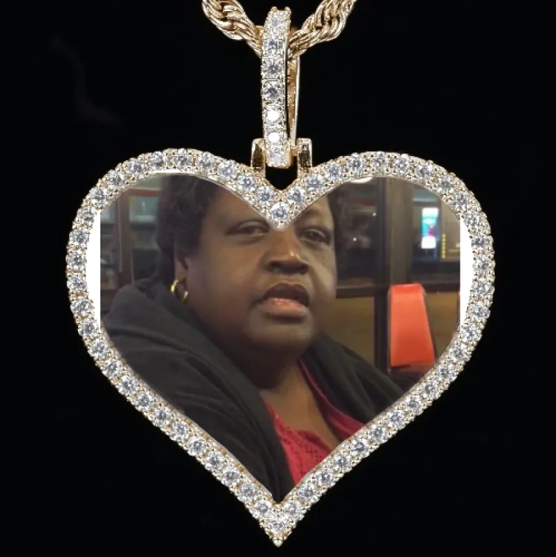 CUSTOM PICTURE PENDANT STYLE-3 sold by The GUU Shop