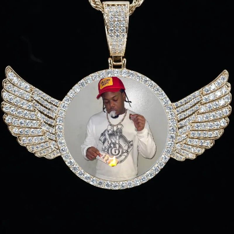 CUSTOM PICTURE PENDANT STYLE-4 sold by The GUU Shop