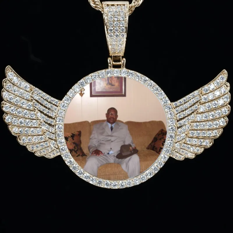 CUSTOM PICTURE PENDANT STYLE-4 sold by The GUU Shop