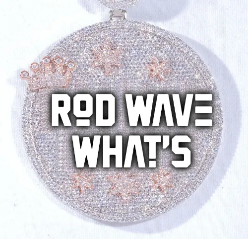 CUSTOM LETTER NECKLACE 3D BIG CROWN DISC sold by The GUU Shop