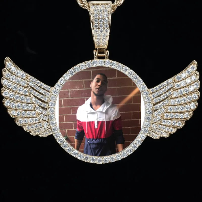 CUSTOM PICTURE PENDANT STYLE-4 sold by The GUU Shop