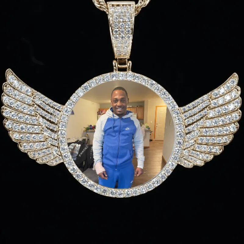 CUSTOM PICTURE PENDANT STYLE-4 sold by The GUU Shop