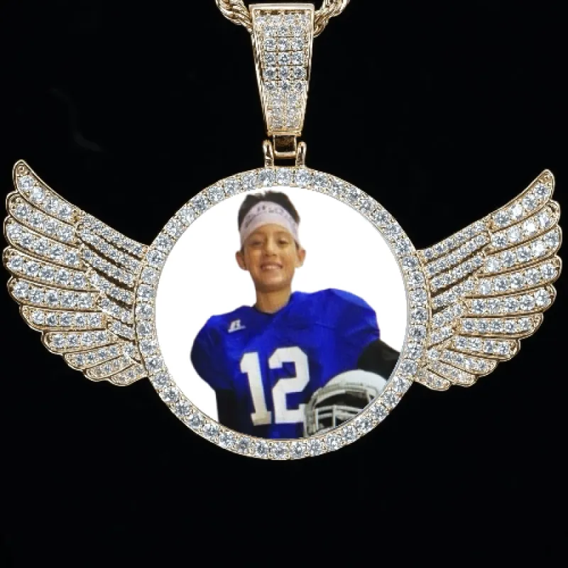 CUSTOM PICTURE PENDANT STYLE-4 sold by The GUU Shop