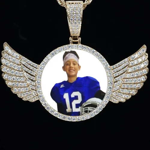 CUSTOM PICTURE PENDANT STYLE-4 sold by The GUU Shop