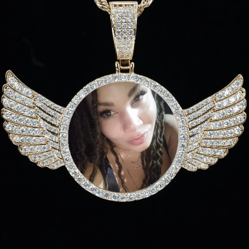 CUSTOM PICTURE PENDANT STYLE-4 sold by The GUU Shop