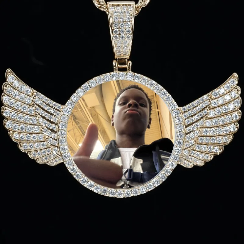 CUSTOM PICTURE PENDANT STYLE-4 sold by The GUU Shop