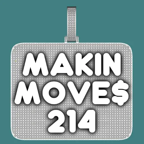 CUSTOM LETTER NECKLACE 3D BIG SQUARE sold by The GUU Shop