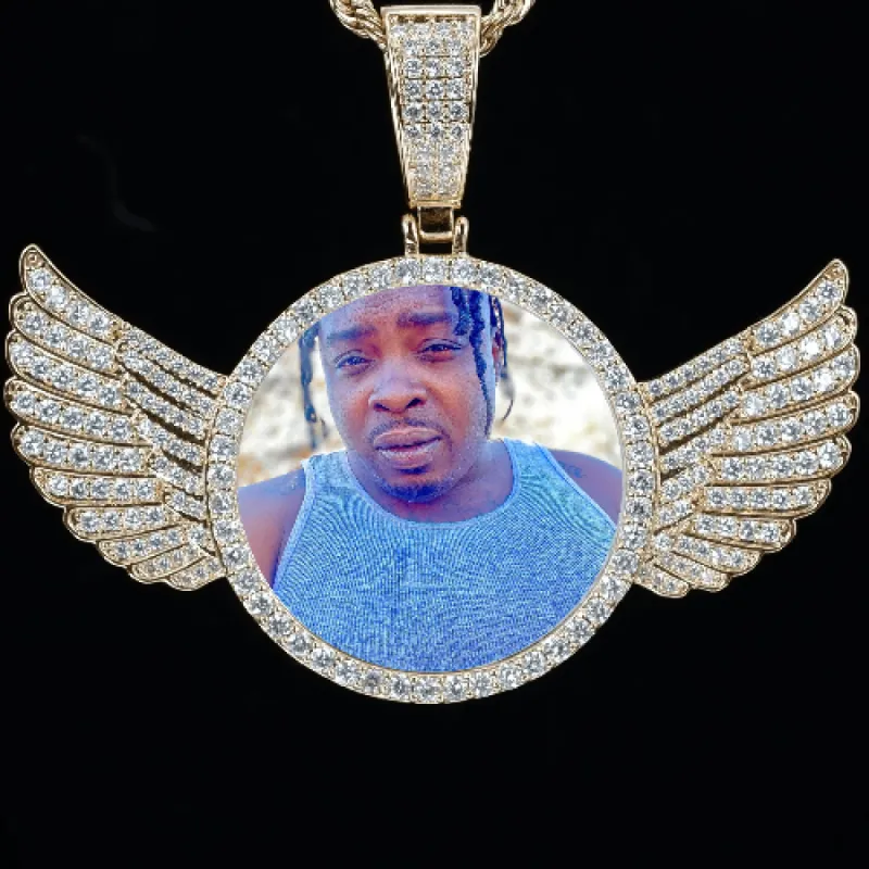 CUSTOM PICTURE PENDANT STYLE-4 sold by The GUU Shop