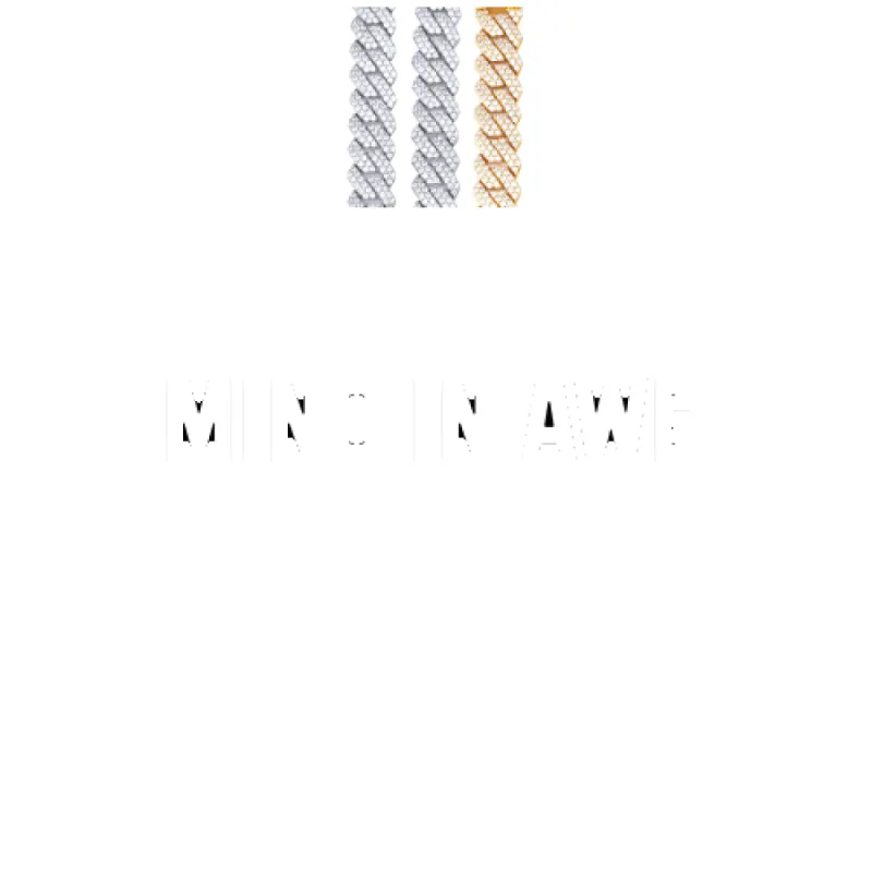 Custom Letters Baguette Two Layer Necklace sold by The GUU Shop