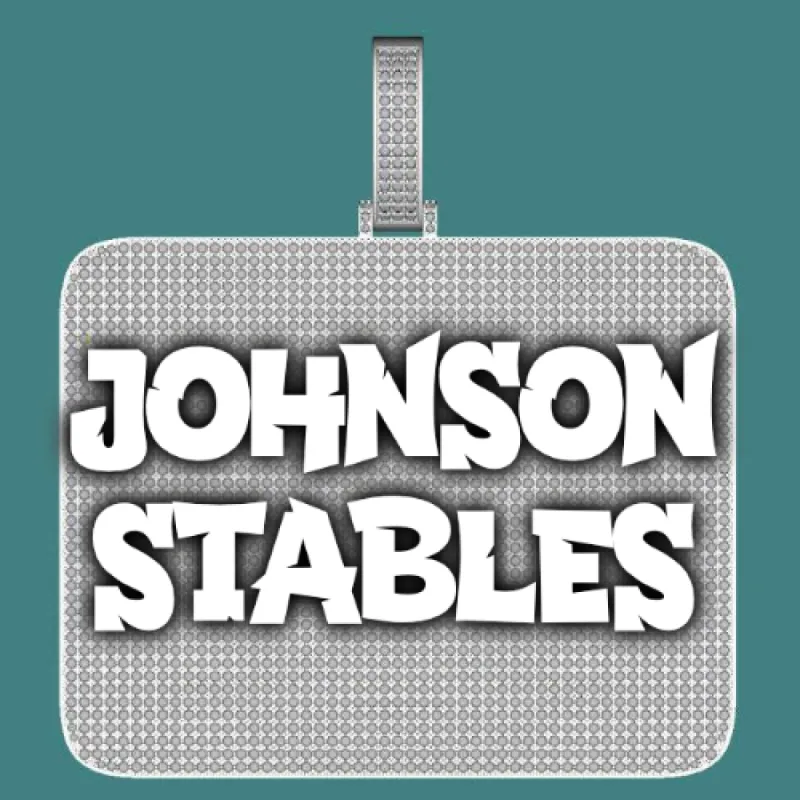 CUSTOM LETTER NECKLACE 3D BIG SQUARE sold by The GUU Shop