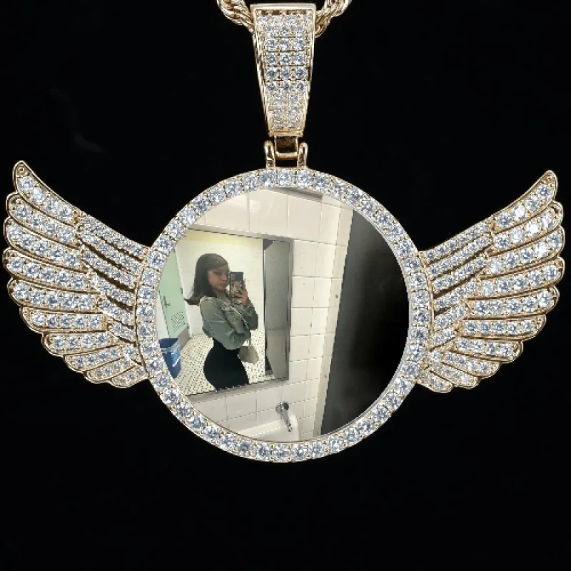 CUSTOM PICTURE PENDANT STYLE-4 sold by The GUU Shop