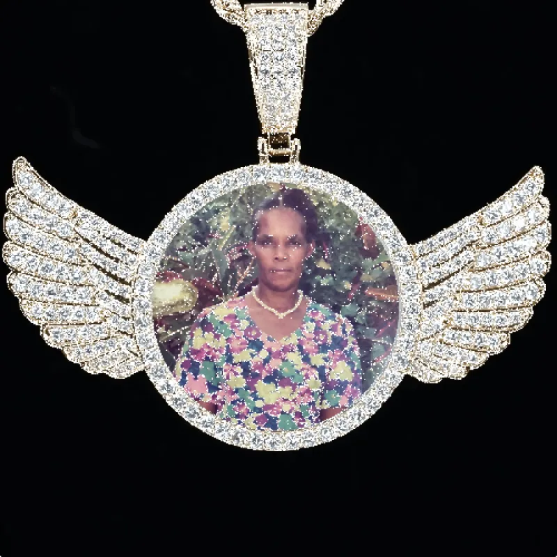 CUSTOM PICTURE PENDANT STYLE-4 sold by The GUU Shop