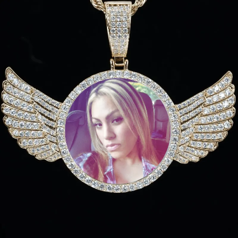 CUSTOM PICTURE PENDANT STYLE-4 sold by The GUU Shop