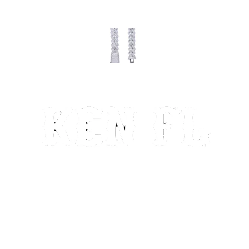 Custom Letters Freibeuter Font Necklace sold by The GUU Shop