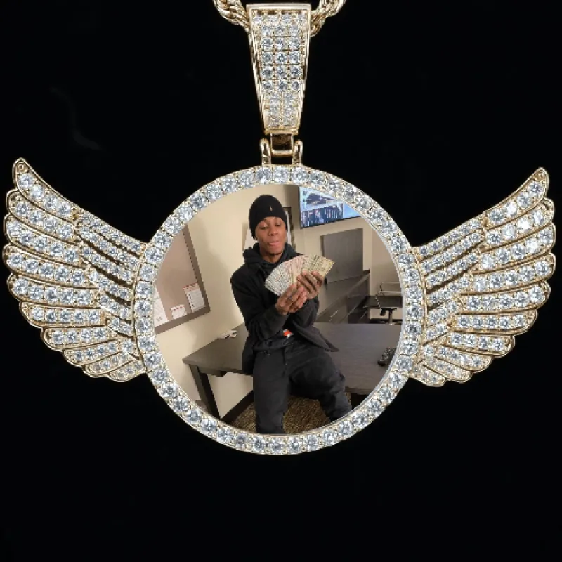 CUSTOM PICTURE PENDANT STYLE-4 sold by The GUU Shop