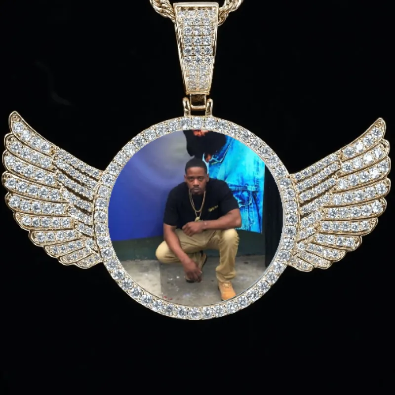 CUSTOM PICTURE PENDANT STYLE-4 sold by The GUU Shop