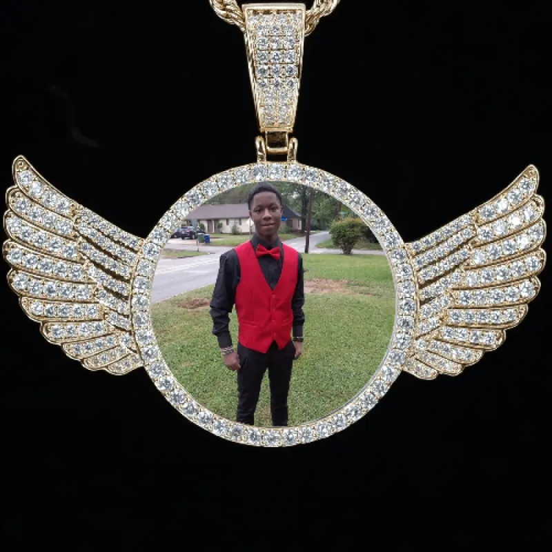 CUSTOM PICTURE PENDANT STYLE-4 sold by The GUU Shop