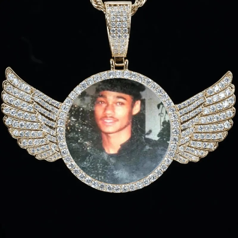 CUSTOM PICTURE PENDANT STYLE-4 sold by The GUU Shop