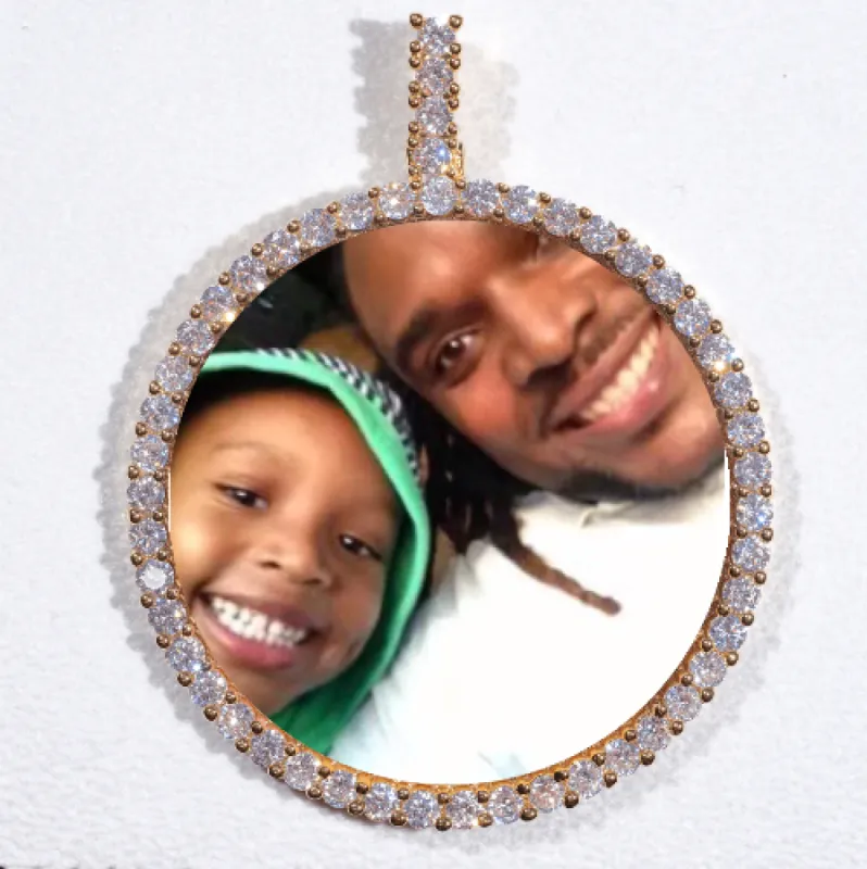 Custom Letters Two Layer Glow In The Dark Necklace sold by The GUU Shop