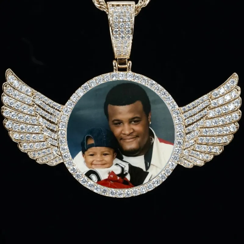 CUSTOM PICTURE PENDANT STYLE-4 sold by The GUU Shop