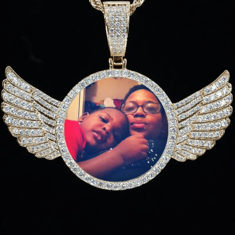 CUSTOM PICTURE PENDANT STYLE-4 sold by The GUU Shop