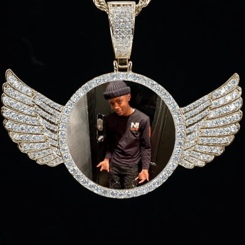 CUSTOM PICTURE PENDANT STYLE-4 sold by The GUU Shop