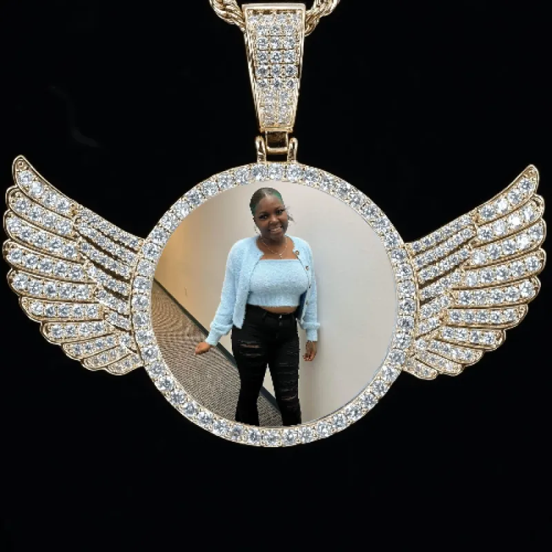 CUSTOM PICTURE PENDANT STYLE-4 sold by The GUU Shop