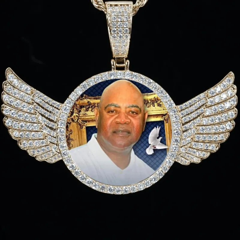 CUSTOM PICTURE PENDANT STYLE-4 sold by The GUU Shop