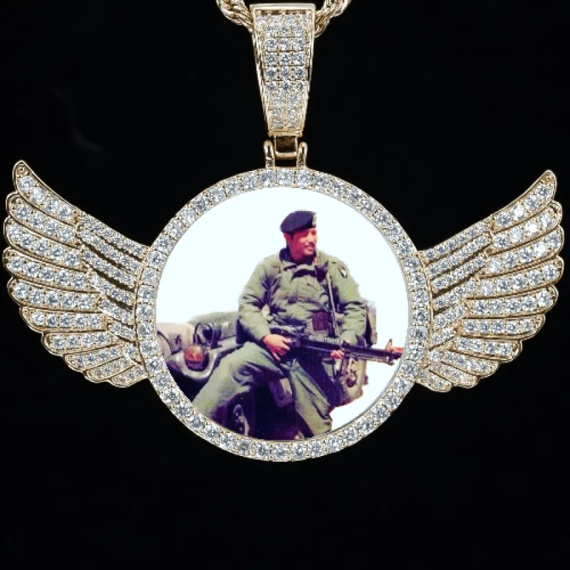 CUSTOM PICTURE PENDANT STYLE-4 sold by The GUU Shop