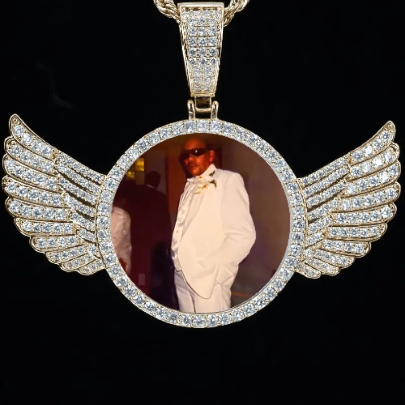 CUSTOM PICTURE PENDANT STYLE-4 sold by The GUU Shop