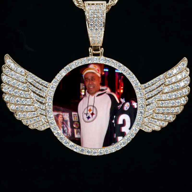 CUSTOM PICTURE PENDANT STYLE-4 sold by The GUU Shop